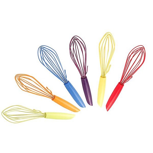 Collection de fouets en silicone multicolores - Mastrad