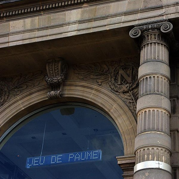 Signalétique et identité visuelle pour le Jeu de paume