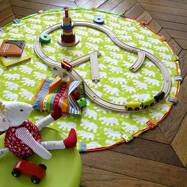 Un tapis pour jouer et pour ranger