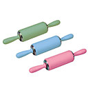 Rouleaux à pâtisserie chez Cook-shop.fr. Un des outils les plus ludiques de la cuisine ! Dim 23 x 4,5 cm. Longueur du rouleau sans poignées : 10 cm. Silicone. Vert, bleu ou rose. 12,90 ?