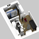 Tous les projets sont rendus en 3D en plus d'un plan