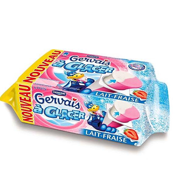 Gervais à glacer, édition limitée jusqu'au mois d'août !