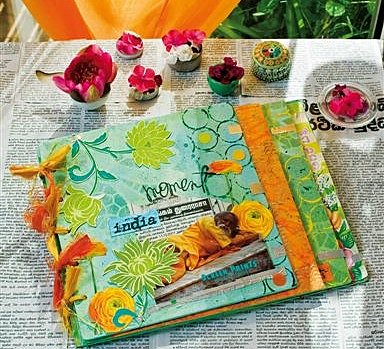 2- Fabriquer un carnet de voyage