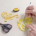 5- Réaliser des volutes en carton récupéré