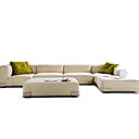 Piero Lissoni propose le canapé Plastics Duo chez Kartell