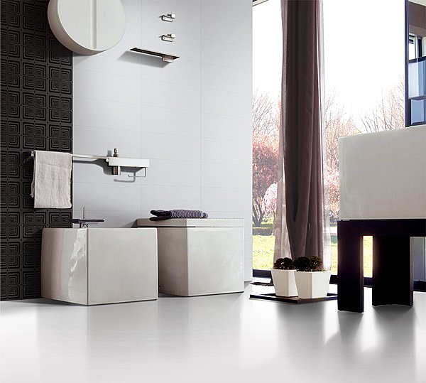 Pose droite pour le carrelage Ambiente Jade chez Tile od Spain