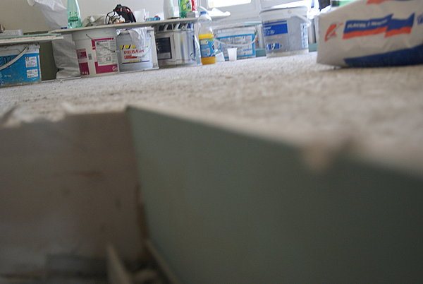 La chape sèche est idéale sur un sol ancien dans le cadre d'une rénovation