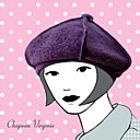 2- Chapeau Virginie en laine bouillie