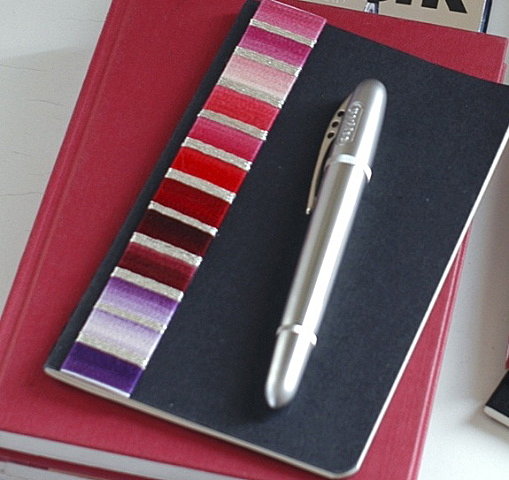 Customisation d'un carnet Moleskine