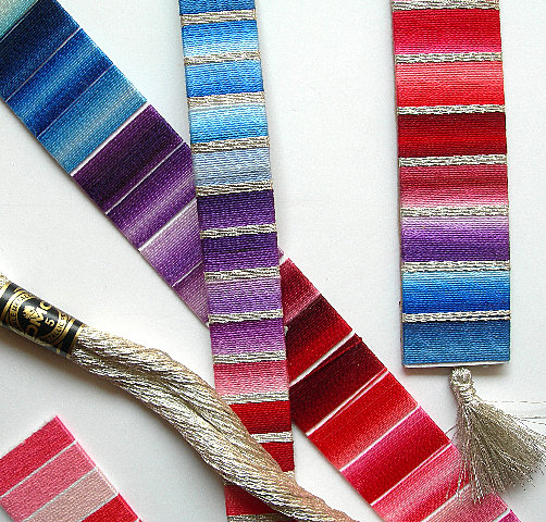 Les nuanciers offrent de sompteux camaïeux de couleurs