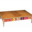 Camaîeux de patines pour la table basse Jacob, Grange