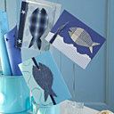 1- Découper des poissons dans des chutes de tissu