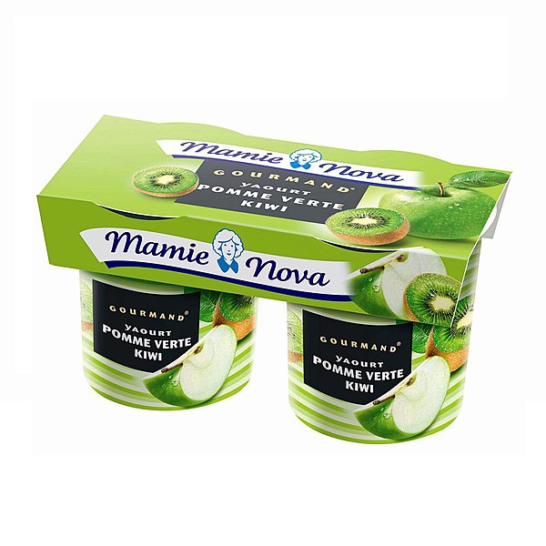 La nouveauté Mamie Nova : pomme-kiwi !