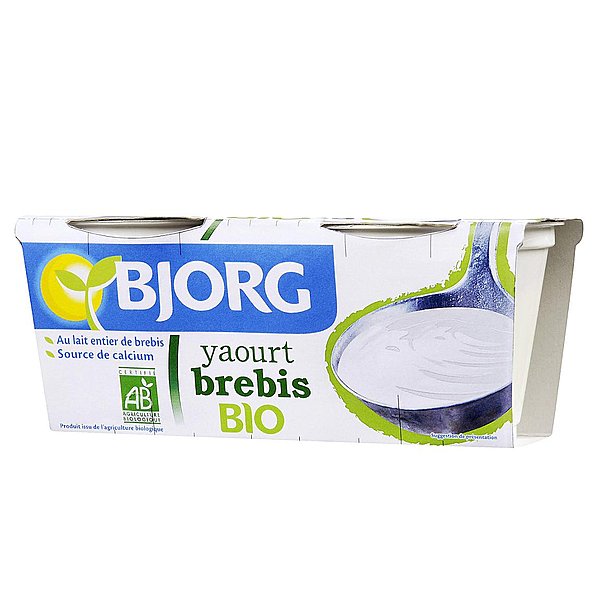 Le yaourt au lait de brebis, par Bjorg...