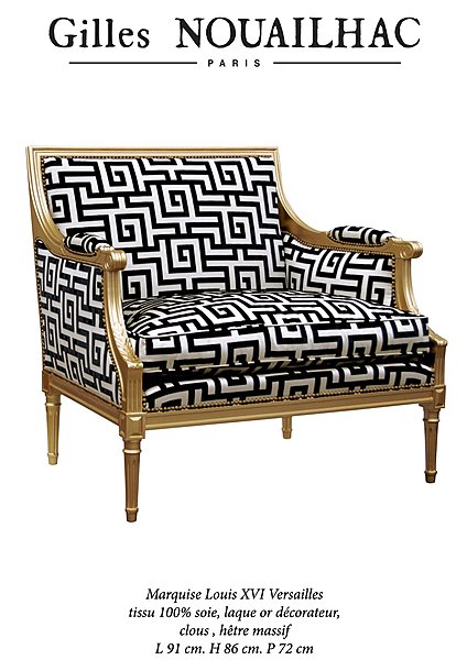 Fauteuil Marquise Versailles