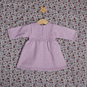 3-  Une robe toute douce pour petite fille-bis