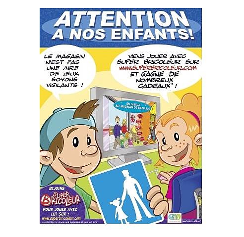 Une vraie campagne de sensibilisation à destination des enfants