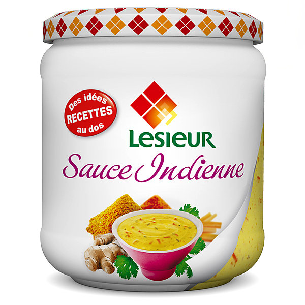 Une sauce indienne chez Lesieur, et toujours quelques idées de recettes au dos