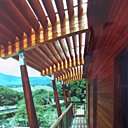 Charpente lamellée collée