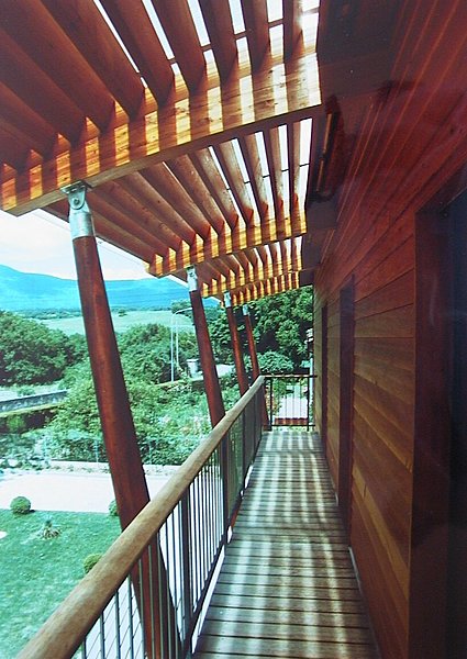 Charpente lamellée collée