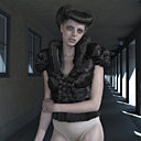 Le bolero en cheveux de la suédoise Sandra Backlund