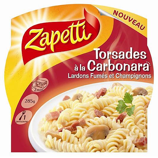... ou à la carbonara !