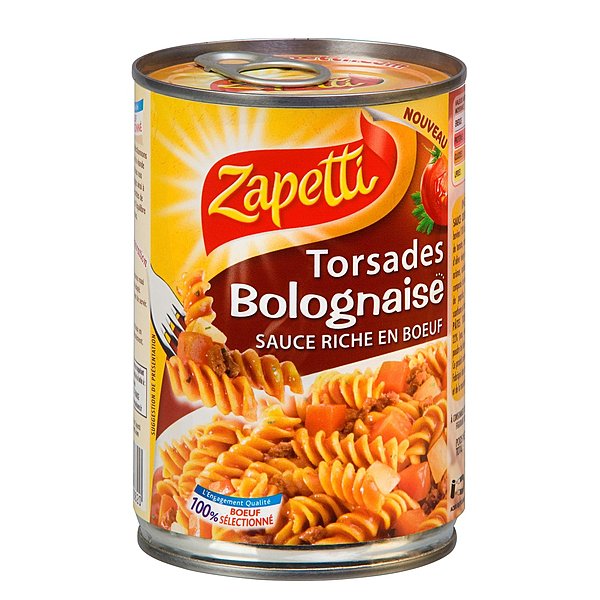 Torsades à la bolognaise...