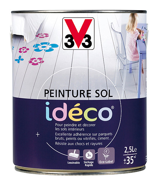 Peinture SOL ideco en 0,5L et 2,5L