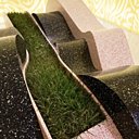 Le banc récupère l'eau pour la pelouse...