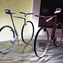 Des vélos en Corian... juste pour la déco