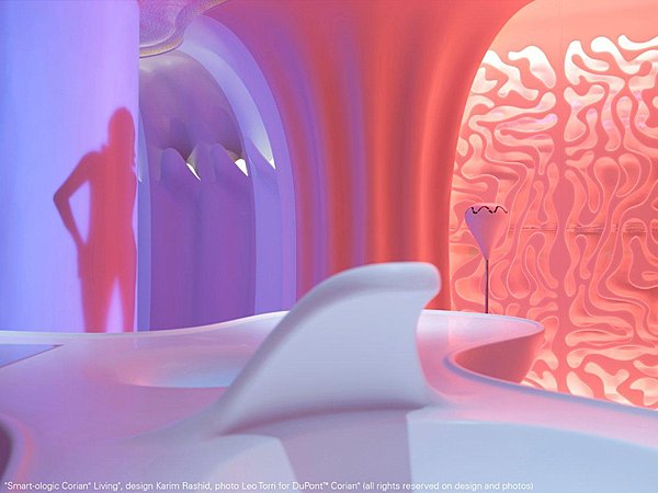 D'une "pièce" à l'autre, l'éclairage varie de façon subtile