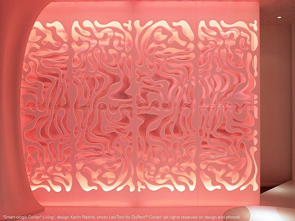 L'éclairage est rose... très rose !