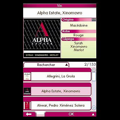 Le jeu s'enrichit d'un guide des vins