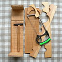 Matériel de base: 1 caisse pour 1 bouteille et 2 séparateurs en bois