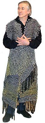 le maître en kimono tricoté