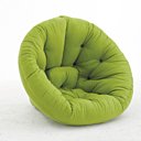 Fauteuil futon. L 90 x 90 x H 65 cm. 149 €. Fleezy. Fly.