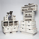 Meubles en papier mâché, Debbie Wijskamp