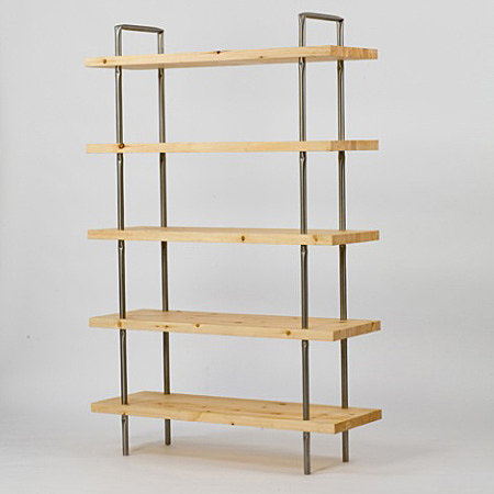 Mobilier en bois et tubes d'acier pliés, du duo berlinois Osko+Deichmann