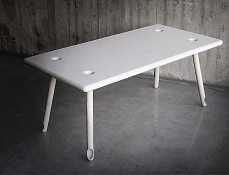 Table en gaine électrique, Beatus Kopp