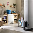 Idéalement intallé dans une buanderie, le Nuos de chez Ariston