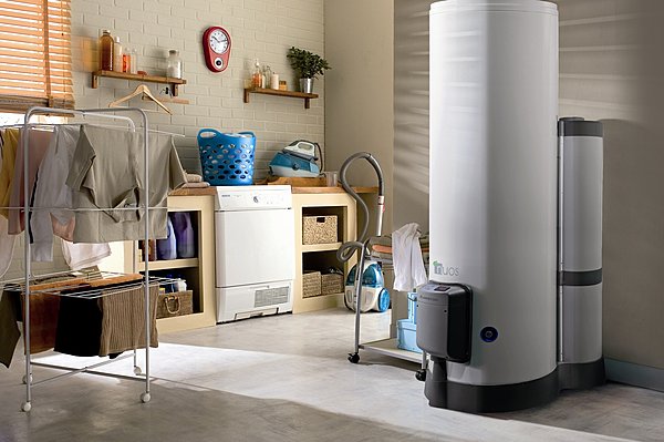 Idéalement intallé dans une buanderie, le Nuos de chez Ariston