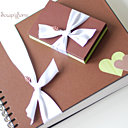 1- Livre d'or marron et vert