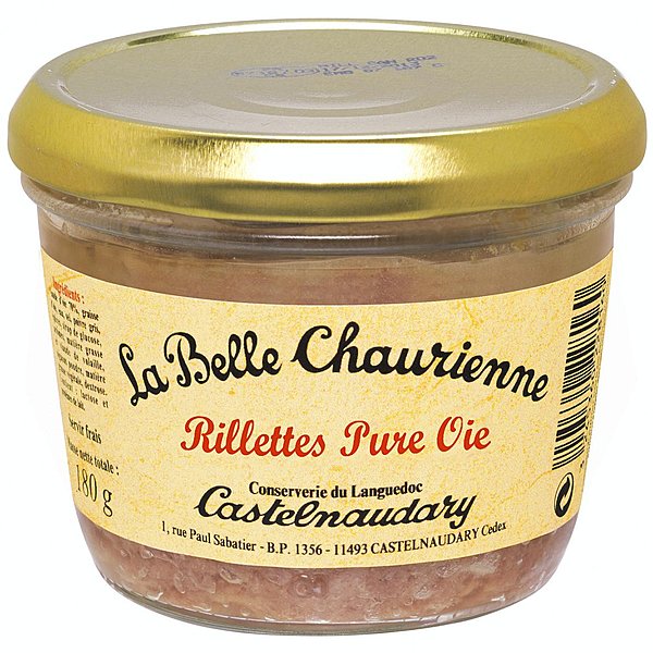 La Belle Chaurienne nous régale de ses rillettes pure oie