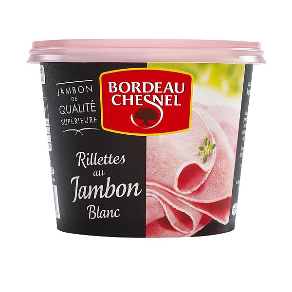 Les rillettes au jambon blanc de Bordeau Chesnel