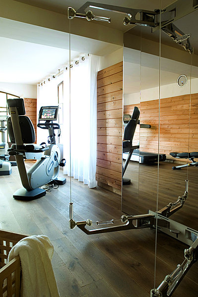 Ou espace sportif, histoire de s'échauffer avant la promenade