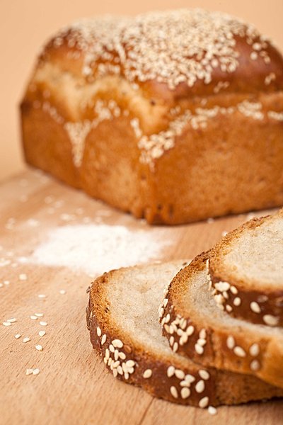 Pain de Mie + graines de sésames: un bel accord