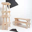 Etagère et banc de Markus Bergström et Joe Nunn, de Glass Hill (Saatchi Gallery, Londres)