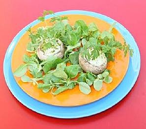 Une jolie façon de déguster les champignons de Paris