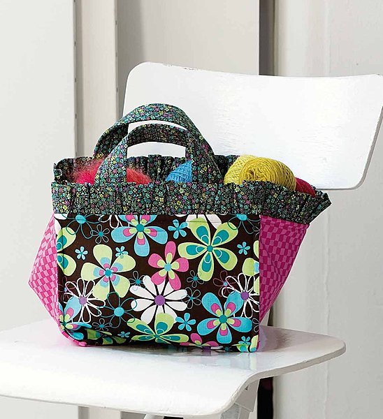 5- Un sac pour ranger l'ouvrage en cours