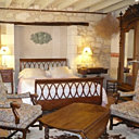 La chambre Canelle, et sa déco des temps anciens